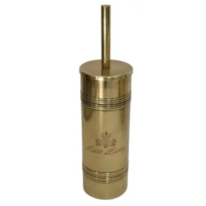 Toilet Brush Holder Lux Living Brass