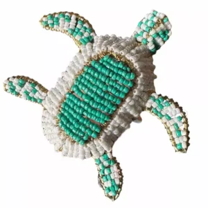 Beaded Tortoise Napkin Ring