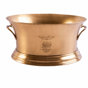 Antique Brass wine cooler XL